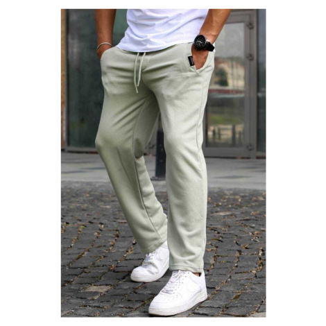 Madmext Almond Green Basic Trousers 5479