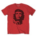 Che-Guevara tričko Black on Red Červená