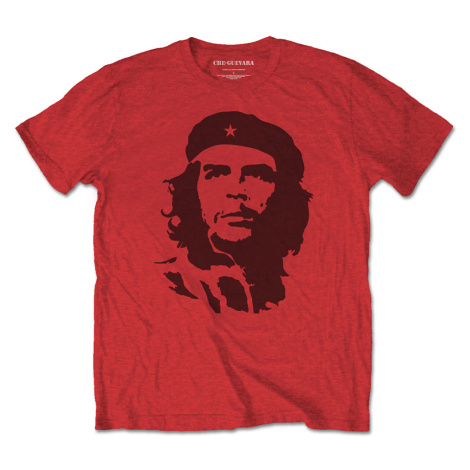 Che-Guevara tričko Black on Red Červená