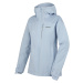 HUSKY Nicker L light blue women's hardshell jacket