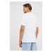 Bavlnené tričko Marc O'Polo biela farba, s potlačou