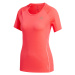 Women's t-shirt adidas Adi Runner pink, S