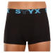 Pánske boxerky Styx športová guma čierne (G961)