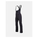 Nohavice Peak Performance W Stretch Bib Pants Black/Grey Melange