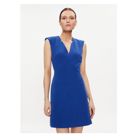 Morgan Koktejlové šaty 241-RWITE Modrá Regular Fit