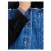 Čierno-modrá dámska džínsová bunda Desigual Wheeler