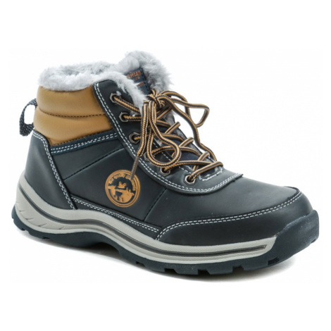 American Club ES46-19 modré zimné detské topánky