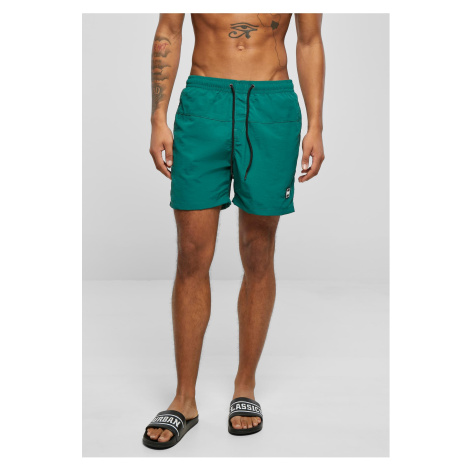 Men's Swimsuit Block Green Urban Classics