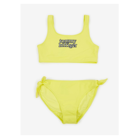 Yellow Girls Two Piece Swimwear Tommy Hilfiger - Girls