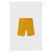Detské krátke nohavice Mayoral žltá farba
