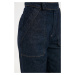 Trendyol Navy Blue Pocket Detailed High Waist 90's Wide Leg Jeans