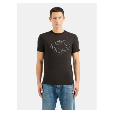 Men's Black T-Shirt Armani Exchange - Men's