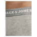 JACK & JONES Boxerky  námornícka modrá / kráľovská modrá / svetlosivá / čierna / biela