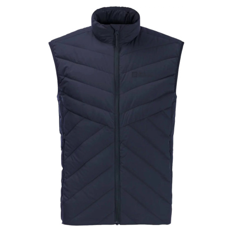 Tmavomodrá pánska športová vesta Jack Wolfskin Athletic Down Vest M 1206692-1010