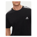 Adidas Tričko Essentials Single Jersey 3-Stripes T-Shirt IC9334 Čierna Regular Fit