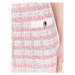 Guess Mini sukňa W3GD78 Z36U0 Béžová Slim Fit