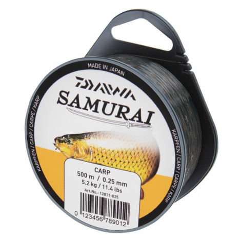 Daiwa vlasec samurai kapor-priemer 0,35 mm / nosnosť 10,1 kg / návin 350 m
