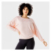 SQUATWOLF Dámske Tričko Batwing Top Peachy Keen Marl  L