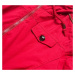 Krátká červená bunda parka s kapucí model 14948088 červená XXL (44) - LHD