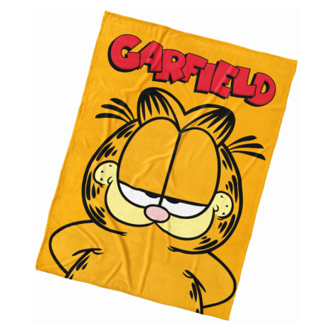 Carbotex Detská deka Kocúr Garfield 130x170 cm