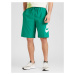 Nike Sportswear Nohavice 'CLUB'  smaragdová / biela