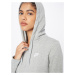 Nike Sportswear Tepláková bunda 'Club Fleece'  sivá melírovaná / biela