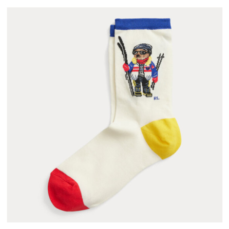 Polo Ralph Lauren Ponožky Vysoké Unisex 455898077001 Béžová