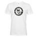 Pánské tričko s potlačou plemena American Akita guľatý motív - pre milovníkov psov
