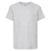 Grey T-shirt for Children Original Fruit of the Loom