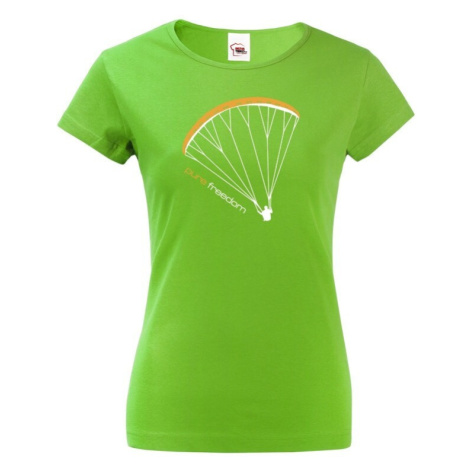 Dámské tričko - Paragliding tričko Pure freedom