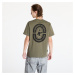 Tričko Horsefeathers Powder Badge II T-Shirt Burnt Olive