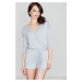 Lenitif Woman's Jumpsuit K374 Grey