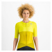 SPORTFUL Cyklistický dres s krátkym rukávom - PRO - žltá