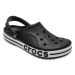 Crocs BAYABAND CLOG Unisex šľapky, čierna, veľkosť 43/44