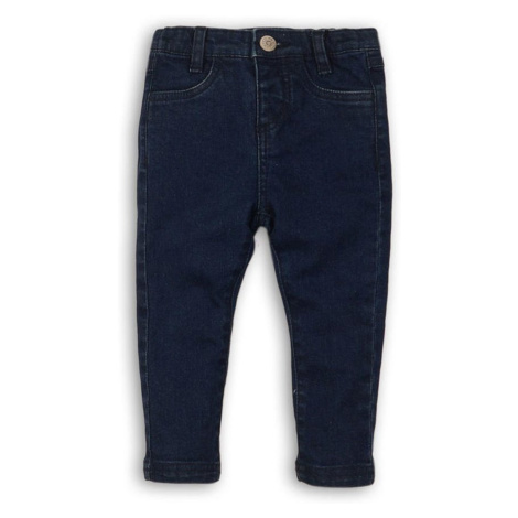 Nohavice dievčenské džínsové elastické, Minoti, GANG 15, modrá - | 3/4let
