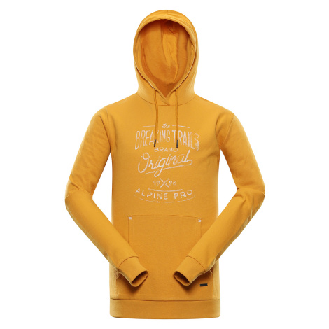 Men's cotton sweatshirt ALPINE PRO KYTOR autumn blaze