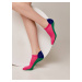 Conte Woman's Socks 393 Fuchsia Green