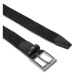 Tommy Hilfiger Pánsky opasok New Adan Belt 3.5Cm AM0AM02801 Čierna