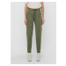 Green Shortened Trousers with Tie JDY Catia - Women