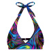 Aloha From Deer Spill The Tint Bikiny s výstrihom BTH AFD881 Blue