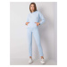 RUE PARIS Light blue casual set