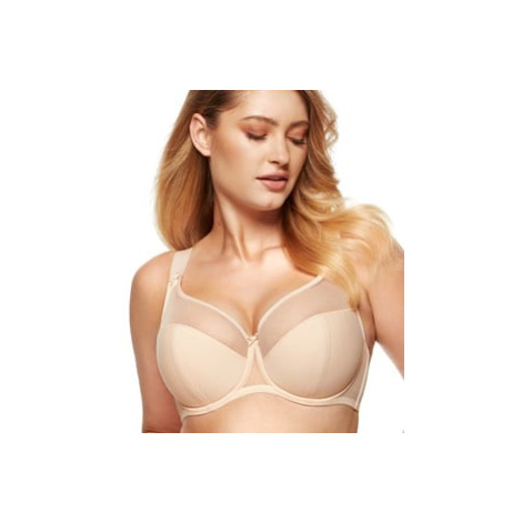 Gorteks Zara classic half padded bra beige