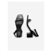 ONLY Remienkové sandále 'HANNA-4'  čierna / priehľadná