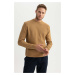 DEFACTO Standard Fit Crew Neck Knitwear Sweater