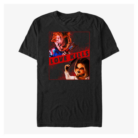 Queens NBCU Chucky - Love Kills Unisex T-Shirt Black