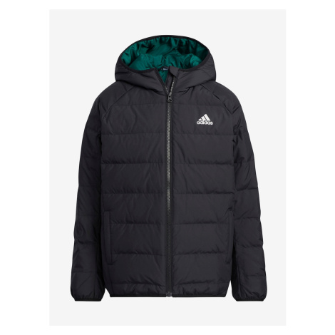 Black Quilted Boys' Jacket adidas Performance Froosy - Unisex