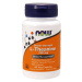 NOW® Foods NOW L-Theanine s Inositolom Double Strength, 200 mg, 60 rastlinných kapsúl