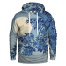 Aloha From Deer Full Moon Hoodie HK AFD1023 Modrá