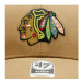 47 Brand Šiltovka NHL Chicago Blackhawks '47 MVP SNAPBACK H-MVPSP04WBP-QL Hnedá