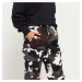 Kalhoty Urban Classics Ladies High Waist Camo Cargo Pants Camo Burgundy